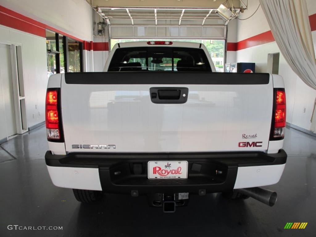 2011 Sierra 2500HD Denali Crew Cab 4x4 - Summit White / Ebony photo #3