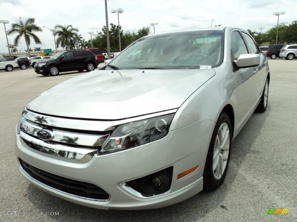 2010 Fusion SEL - Brilliant Silver Metallic / Charcoal Black photo #14