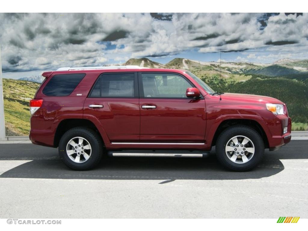 2011 4Runner SR5 4x4 - Salsa Red Pearl / Graphite photo #2