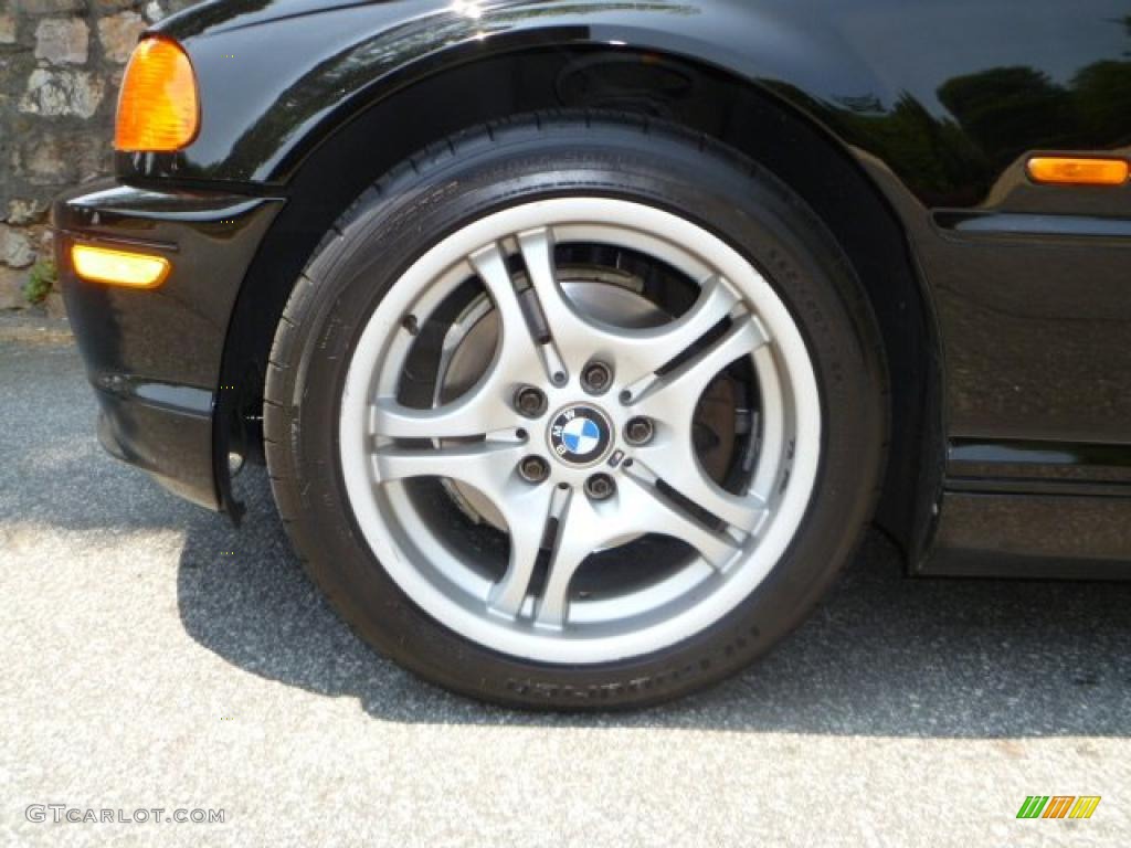 2000 3 Series 328i Coupe - Jet Black / Black photo #27