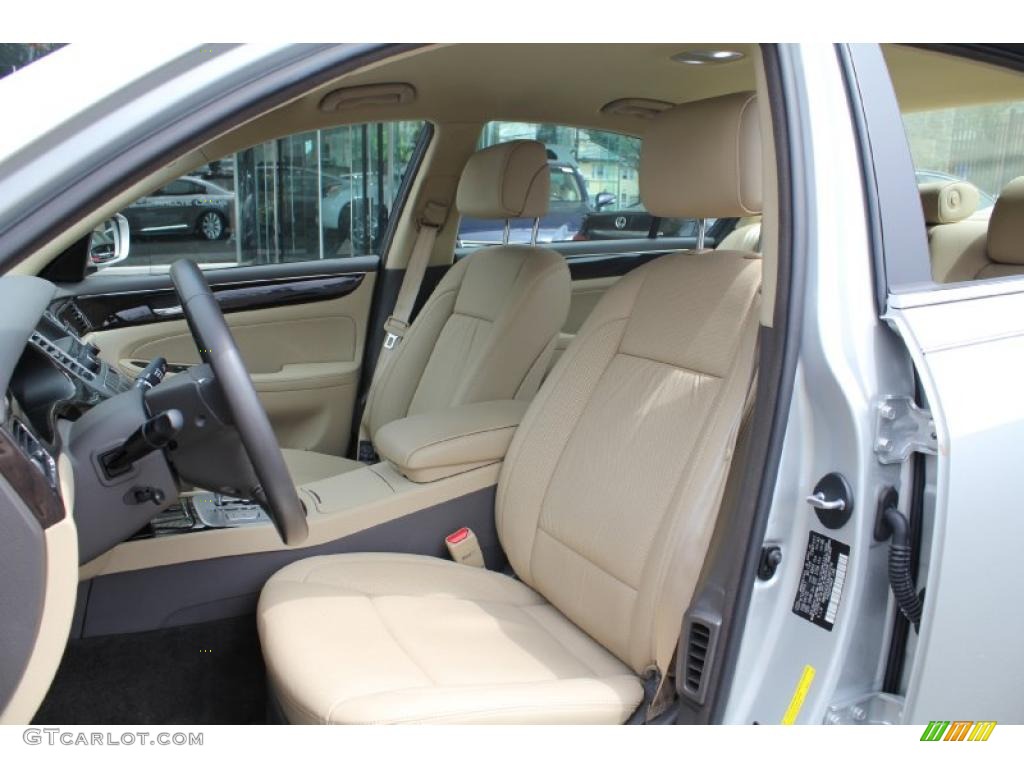 Cashmere Interior 2010 Hyundai Genesis 3.8 Sedan Photo #49707436