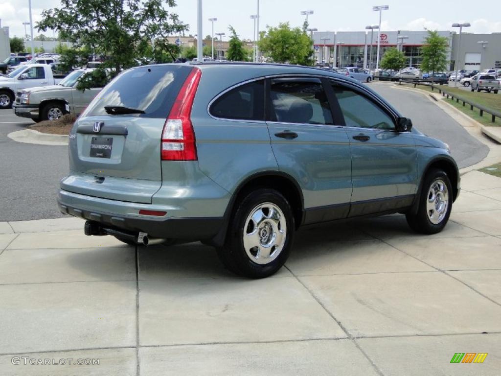 2010 CR-V LX - Glacier Blue Metallic / Gray photo #5