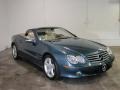 Aegean Blue Metallic 2006 Mercedes-Benz SL 500 Roadster Exterior