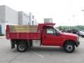 Vermillion Red - F450 Super Duty Regular Cab Dump Truck Photo No. 2