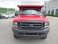 Vermillion Red - F450 Super Duty Regular Cab Dump Truck Photo No. 3