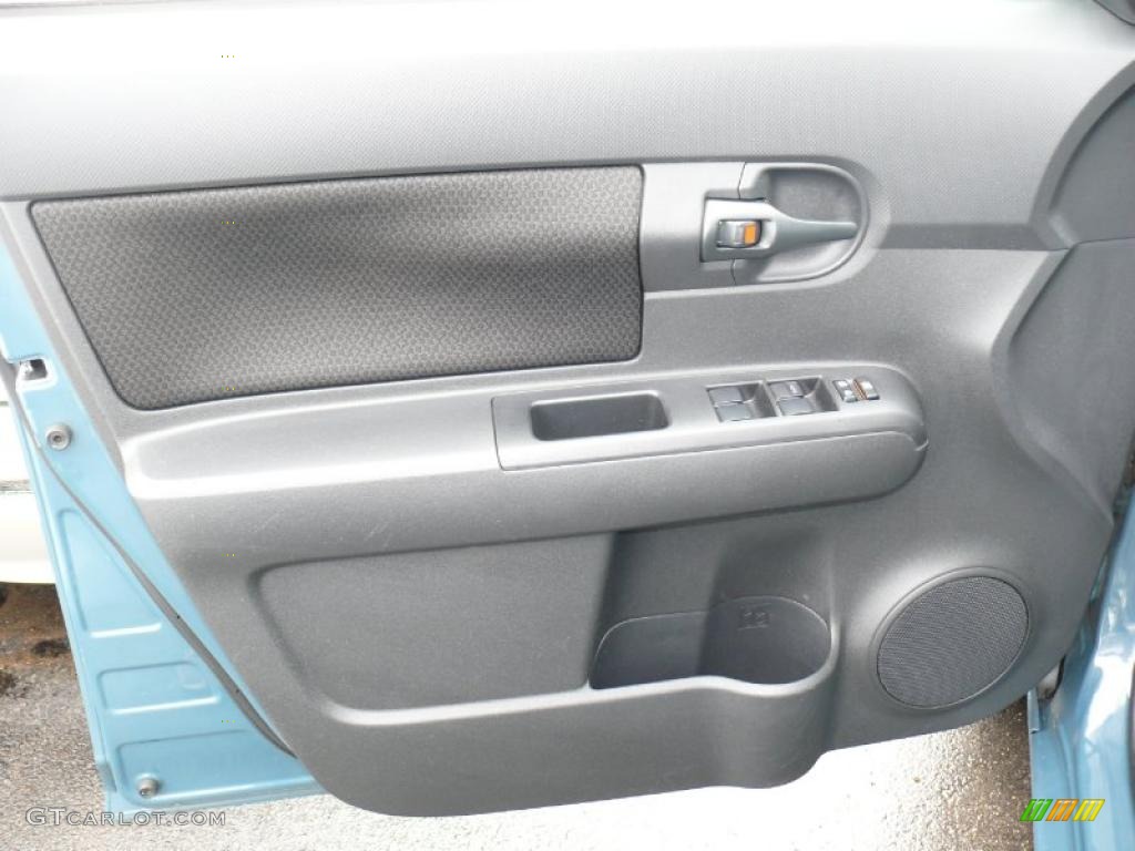 2008 Scion xB Standard xB Model Dark Gray Door Panel Photo #49710151
