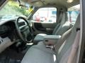 Medium Graphite 2000 Ford Ranger XL Regular Cab 4x4 Interior Color