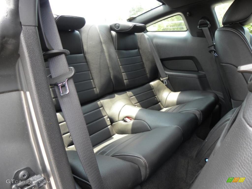 2011 Mustang V6 Premium Coupe - Sterling Gray Metallic / Charcoal Black photo #9
