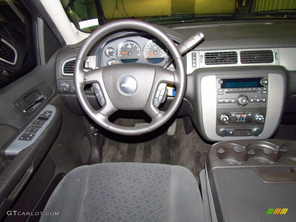 2008 Chevrolet Avalanche LS Ebony Dashboard Photo #49711168