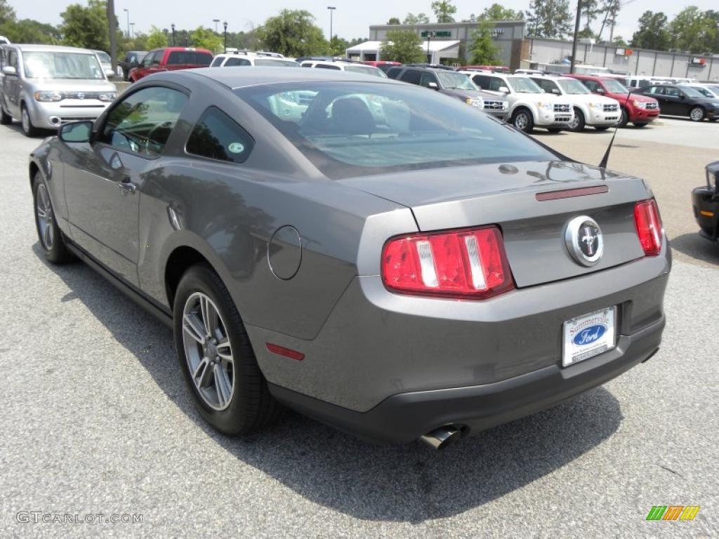 2011 Mustang V6 Premium Coupe - Sterling Gray Metallic / Charcoal Black photo #13