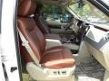 Chaparral Leather/Camel 2009 Ford F150 Lariat SuperCrew Interior Color