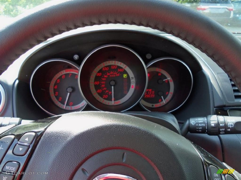 2008 Mazda MAZDA3 s Grand Touring Hatchback Gauges Photo #49713250