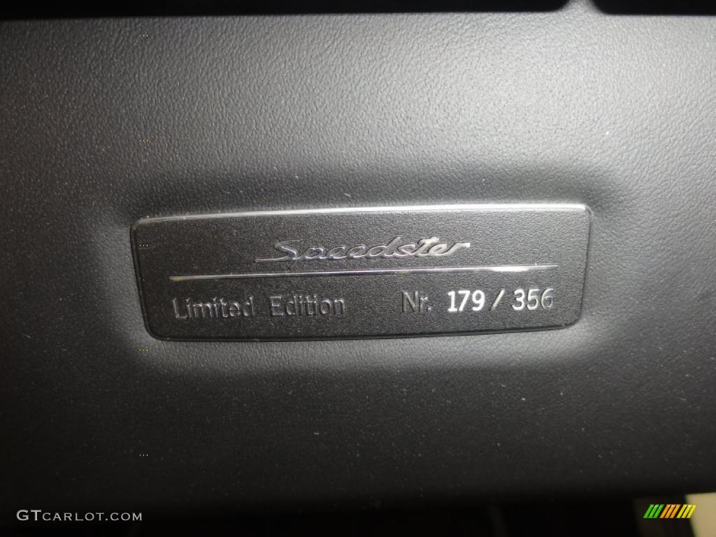 2011 Porsche 911 Speedster Info Tag Photo #49713265