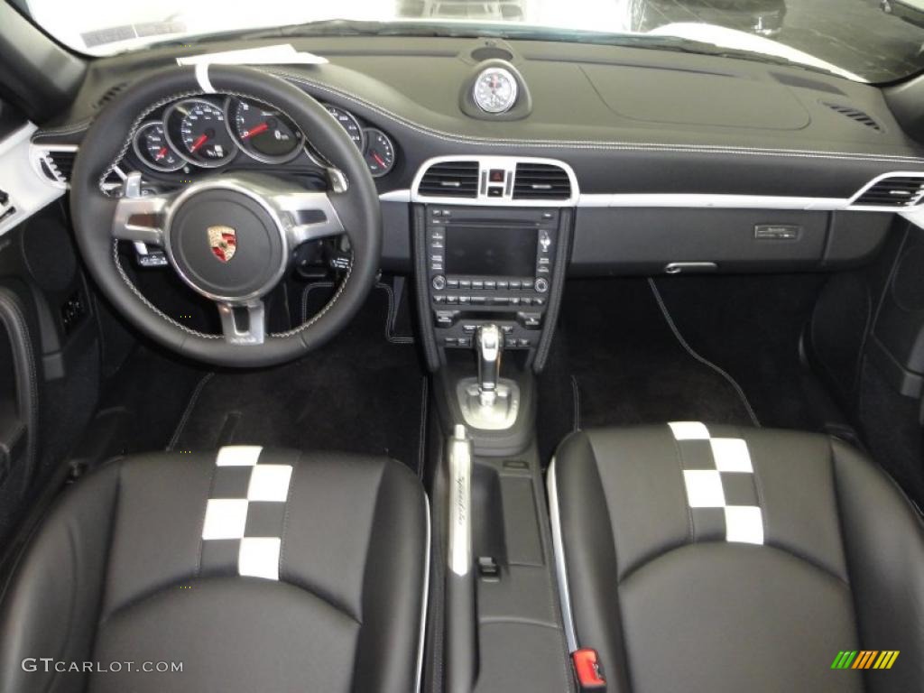 2011 Porsche 911 Speedster Black/Speedster Details Dashboard Photo #49713376