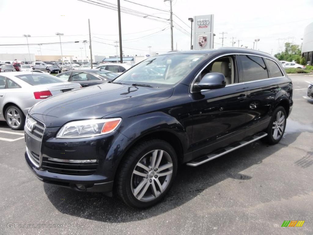 Cobalt Blue Metallic 2008 Audi Q7 3.6 Premium quattro Exterior Photo #49713514