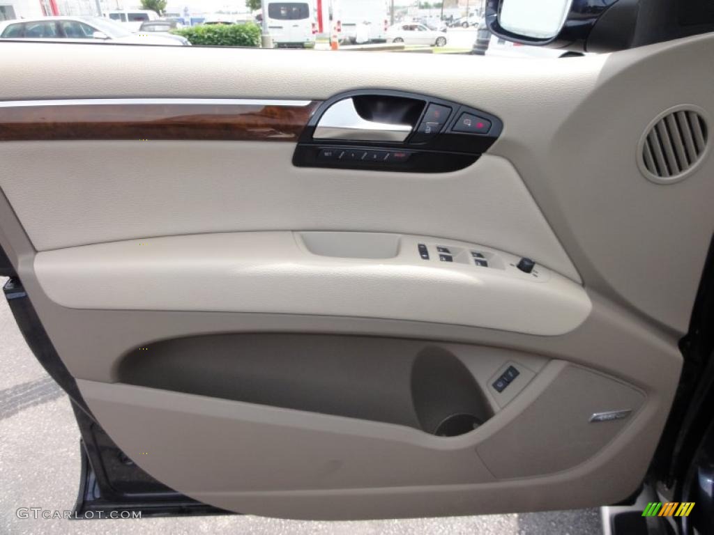 2008 Audi Q7 3.6 Premium quattro Cardamom Beige Door Panel Photo #49713688