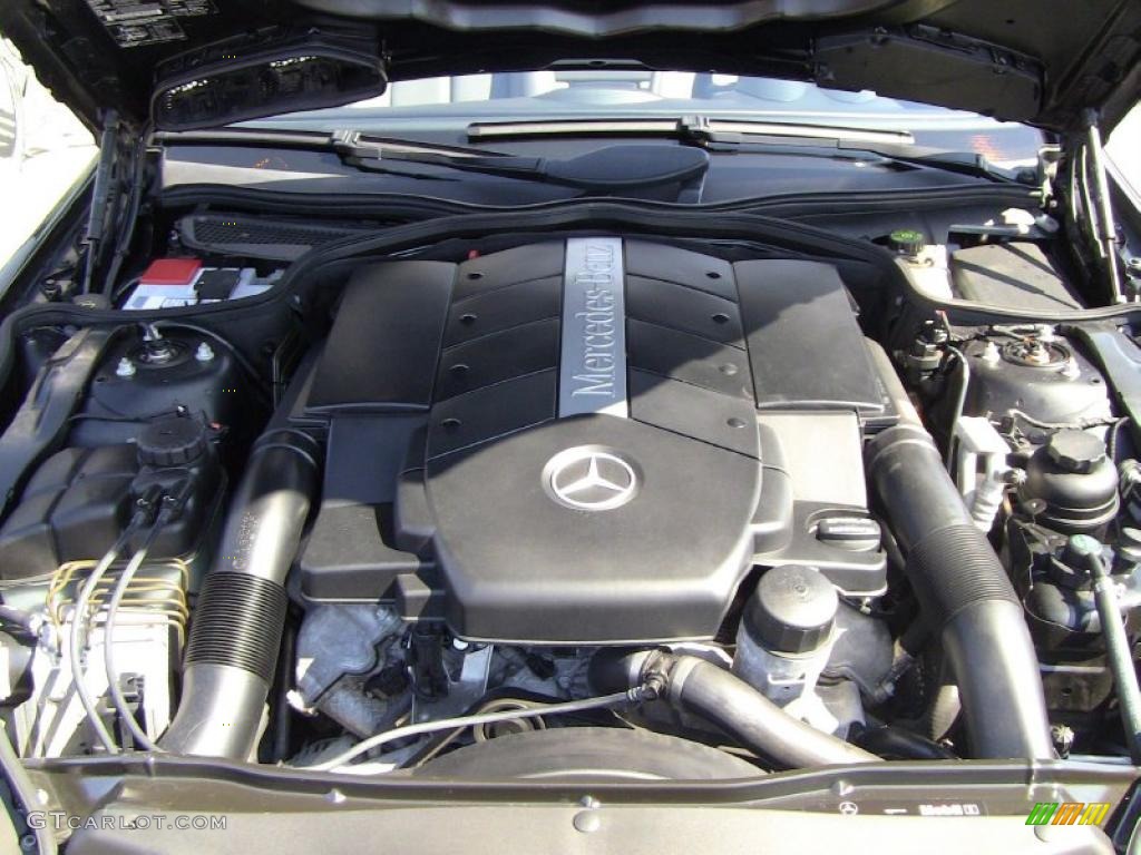 2003 Mercedes-Benz SL 500 Roadster 5.0 Liter SOHC 24-Valve V8 Engine Photo #49714327