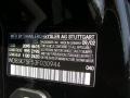 040: Black 2003 Mercedes-Benz SL 500 Roadster Color Code