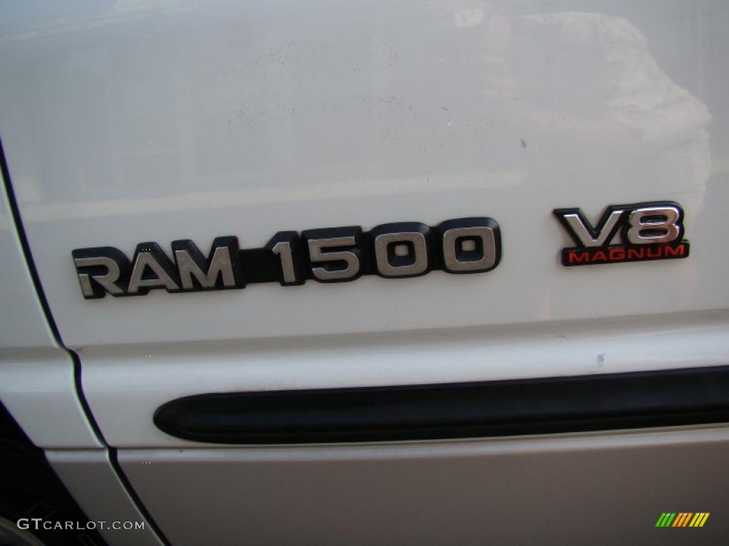 2001 Ram 1500 SLT Club Cab - Bright White / Mist Gray photo #37