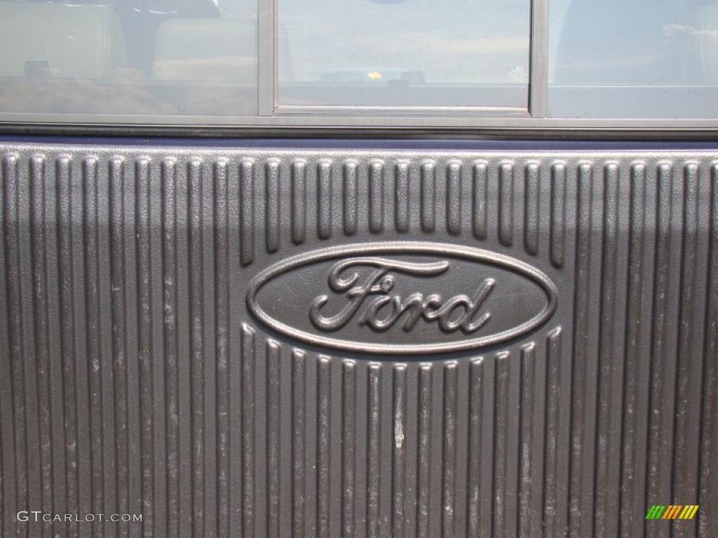 2005 F150 Lariat SuperCrew - Medium Wedgewood Blue Metallic / Tan photo #37