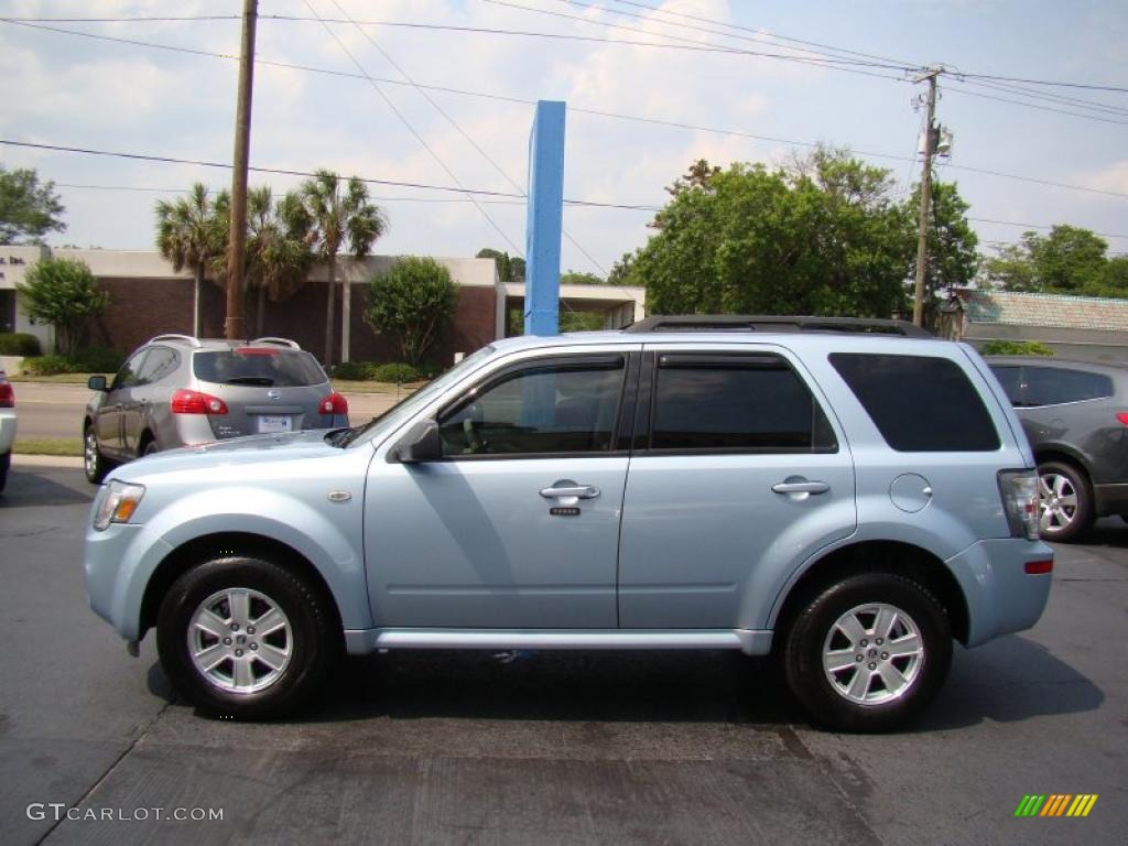 Light Ice Blue Metallic 2009 Mercury Mariner I4 Exterior Photo #49715221