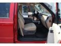 2011 Vermillion Red Ford F250 Super Duty Lariat Crew Cab 4x4  photo #13