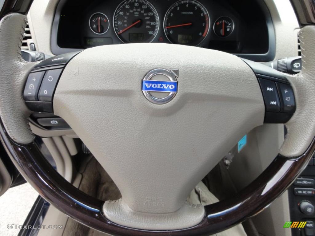 2004 Volvo XC90 2.5T AWD Graphite Steering Wheel Photo #49715539