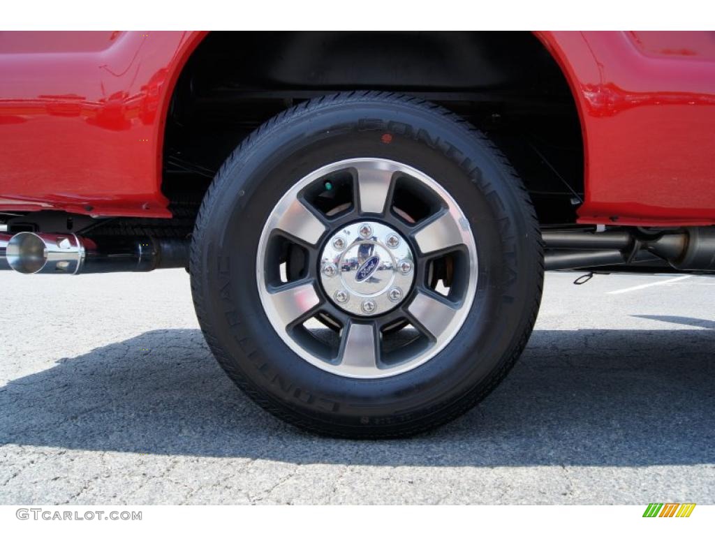 2011 Ford F250 Super Duty Lariat Crew Cab 4x4 Wheel Photo #49715590