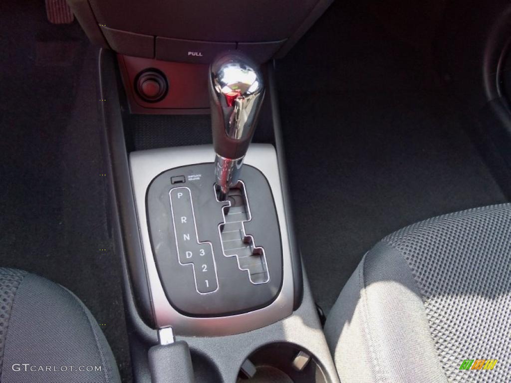 2009 Elantra Touring - Carbon Gray / Black photo #18