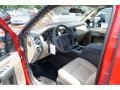 2011 Vermillion Red Ford F250 Super Duty Lariat Crew Cab 4x4  photo #27