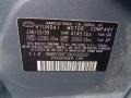  2009 Elantra Touring Carbon Gray Color Code 9A