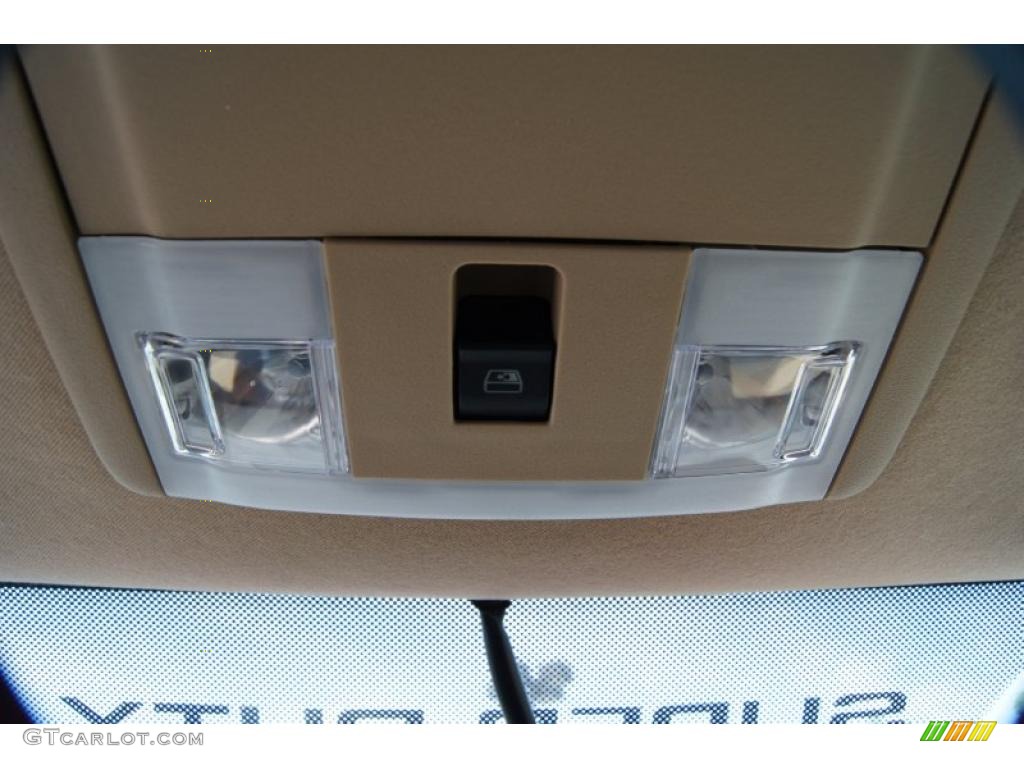 2011 F250 Super Duty Lariat Crew Cab 4x4 - Vermillion Red / Adobe Two Tone Leather photo #37