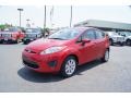 Red Candy Metallic 2011 Ford Fiesta SE Hatchback Exterior