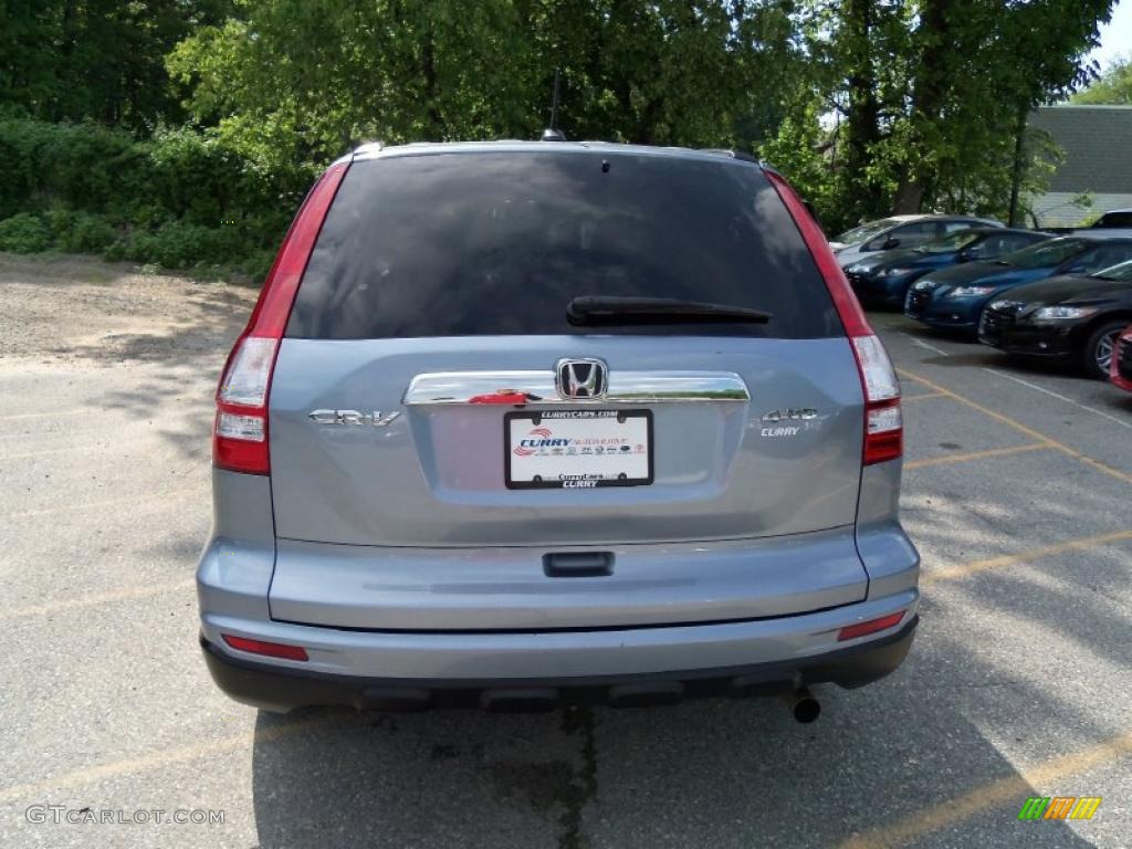 2010 CR-V EX-L AWD - Glacier Blue Metallic / Gray photo #21