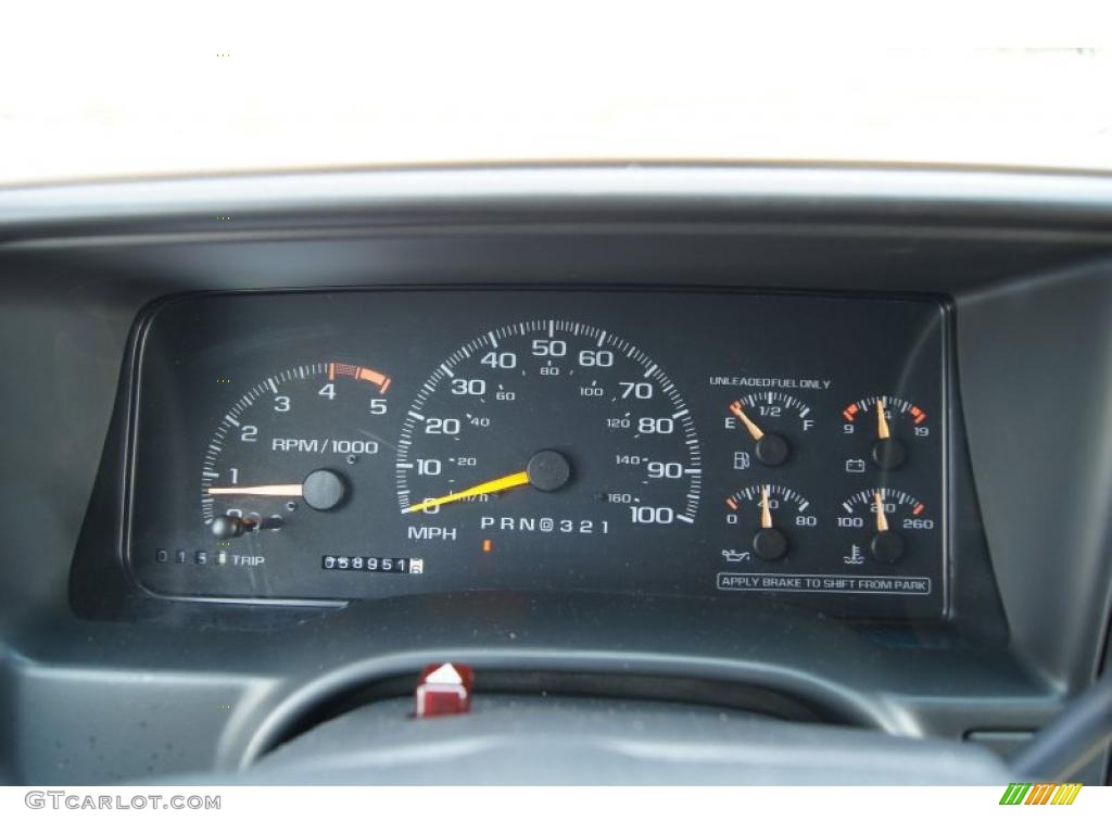 1995 Chevrolet Suburban K1500 LT 4x4 Gauges Photos