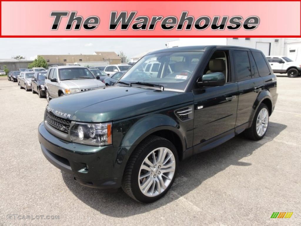 2010 Range Rover Sport HSE - Galway Green / Almond/Nutmeg Stitching photo #1