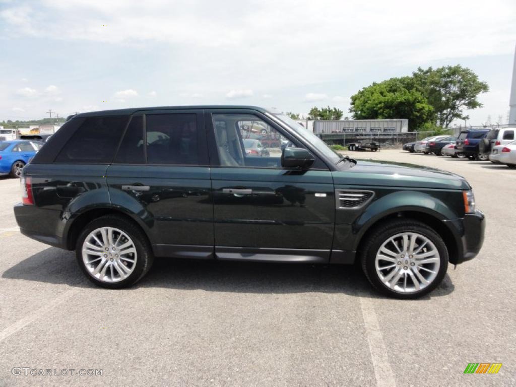 2010 Range Rover Sport HSE - Galway Green / Almond/Nutmeg Stitching photo #7