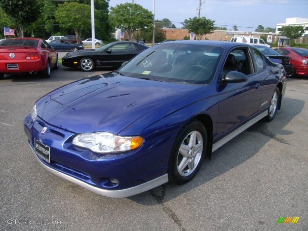 2005 Monte Carlo Supercharged SS - Laser Blue Metallic / Ebony photo #1