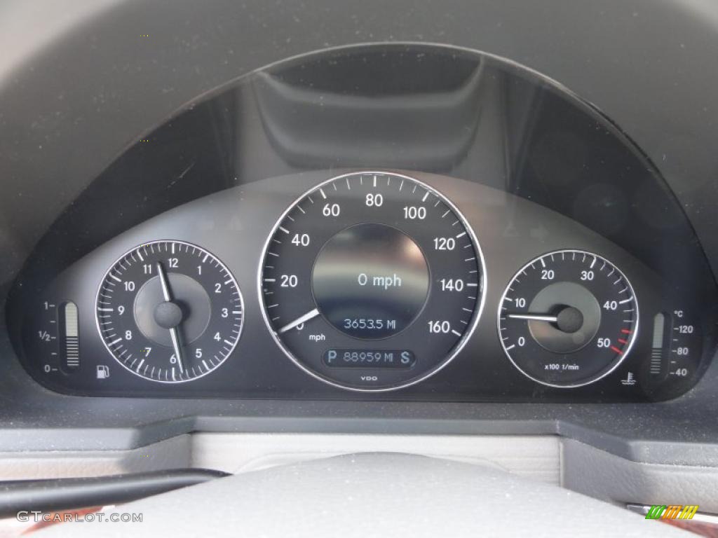2005 Mercedes-Benz E 320 CDI Sedan Gauges Photo #49720090