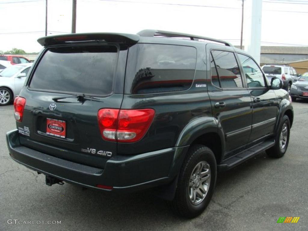 2007 Sequoia Limited 4WD - Timberland Mica / Light Charcoal photo #4