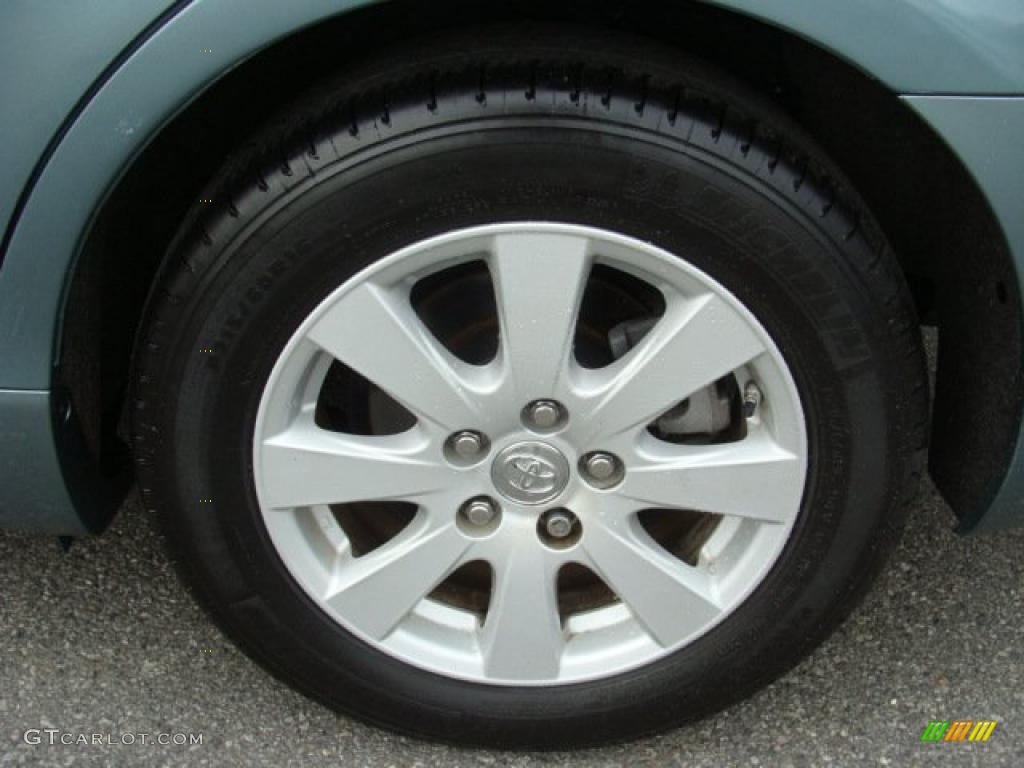 2009 Camry XLE - Aloe Green Metallic / Bisque photo #14