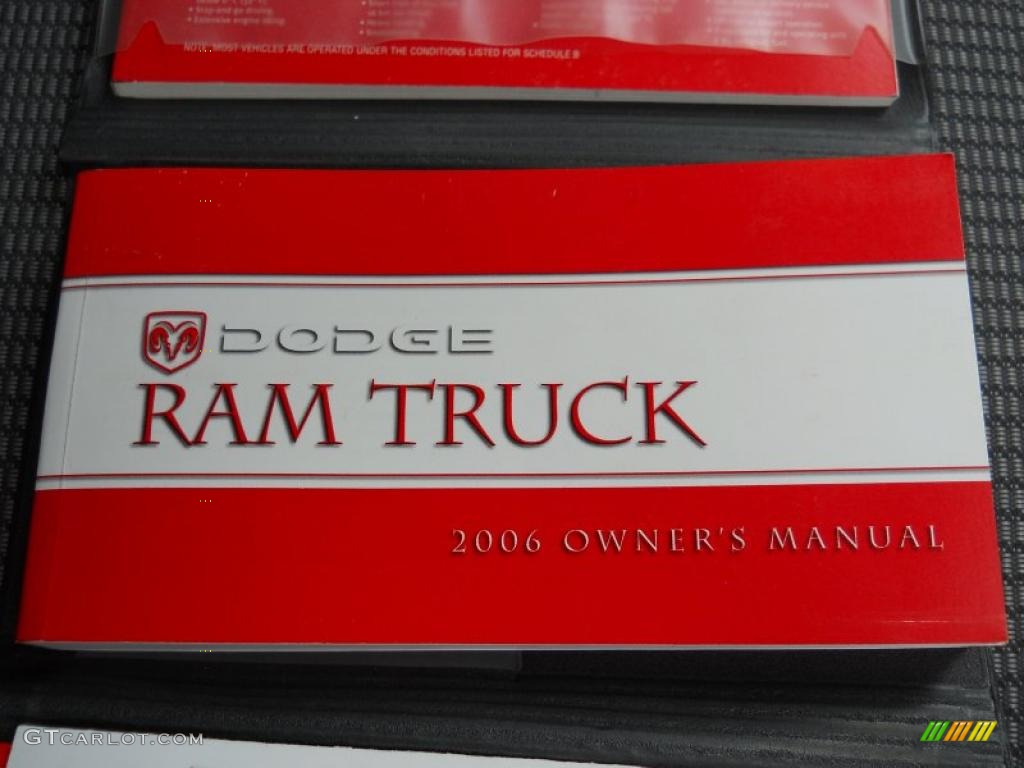 2006 Dodge Ram 2500 SLT Quad Cab 4x4 Books/Manuals Photo #49721182