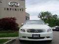 2008 Ivory Pearl White Infiniti G 35 x S Sedan  photo #2