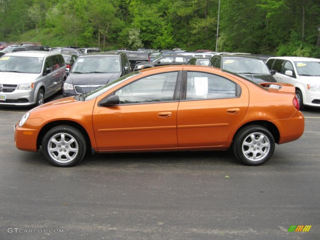 Orange Blast Pearlcoat 2005 Dodge Neon SXT Exterior Photo ...
