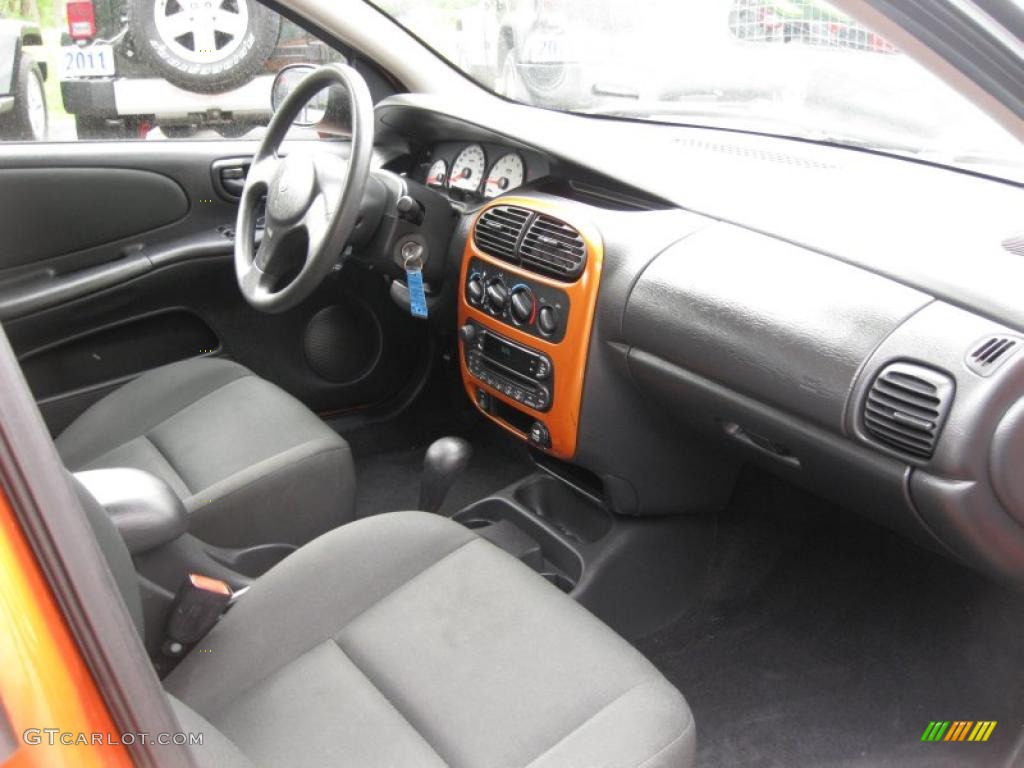 2005 Dodge Neon SXT Dark Slate Gray Dashboard Photo #49721971