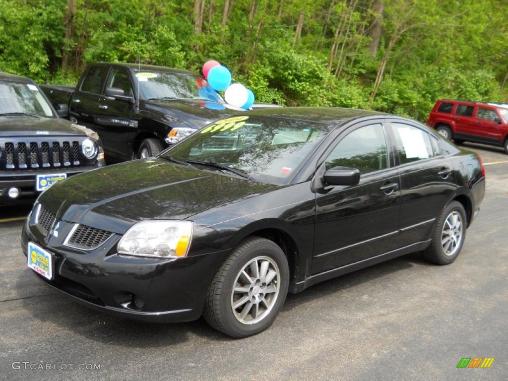 2004 Galant LS - Kalapana Black / Black photo #1