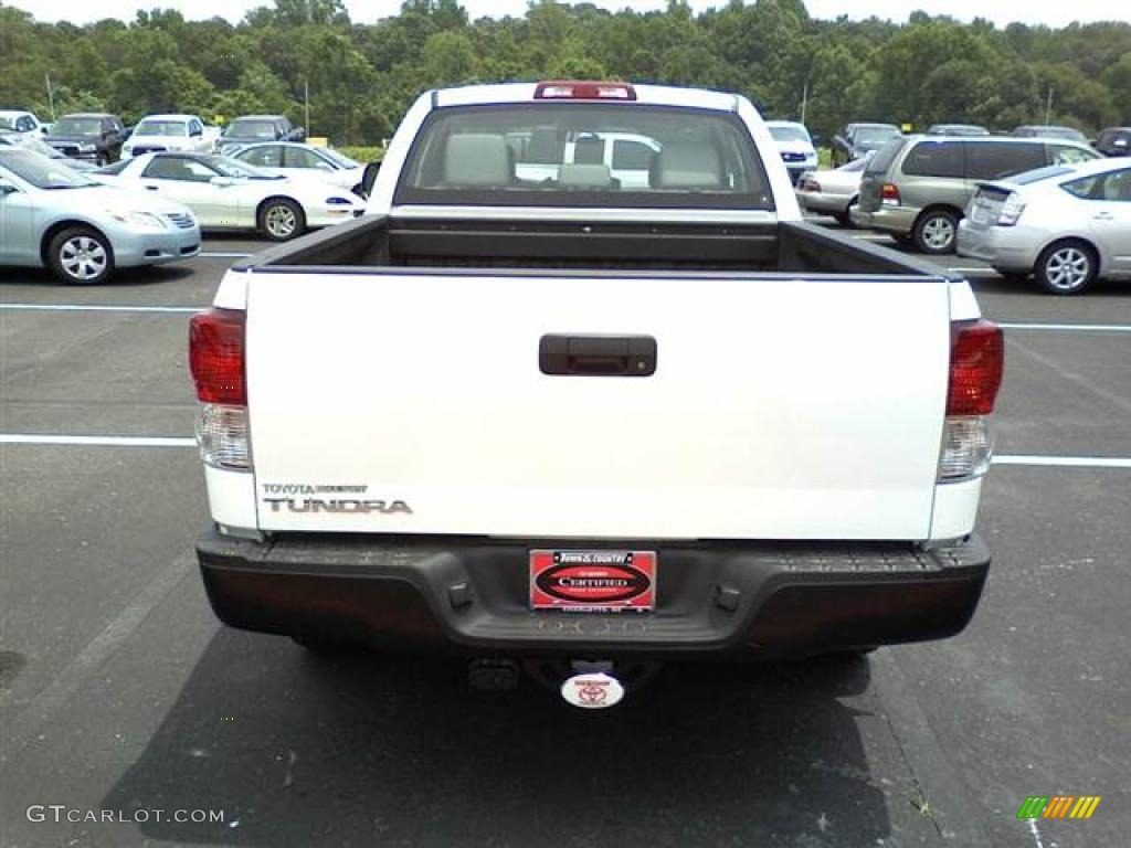 2011 Tundra Double Cab - Super White / Graphite Gray photo #4