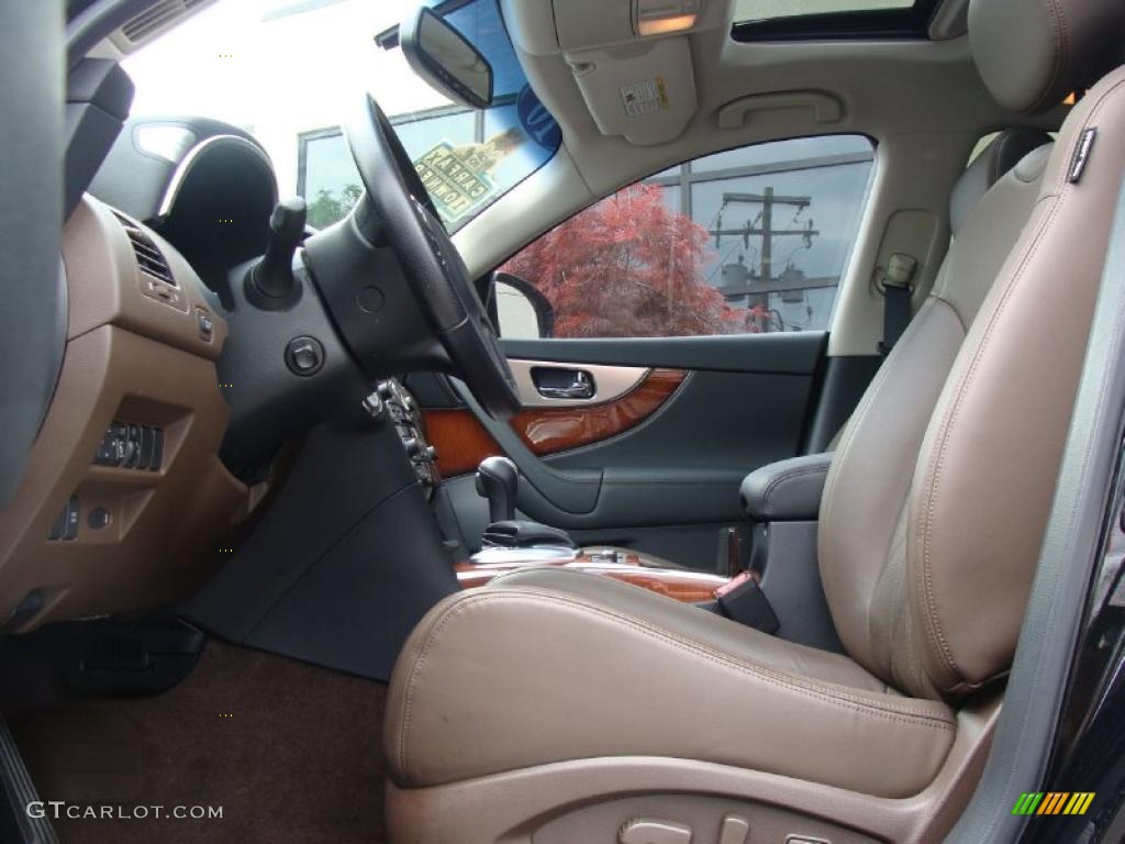 Chestnut Interior 2010 Infiniti FX 35 AWD Photo #49722889