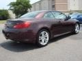 Midnight Garnet Metallic 2009 Infiniti G 37 Convertible Exterior