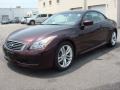 Midnight Garnet Metallic 2009 Infiniti G 37 Convertible Exterior